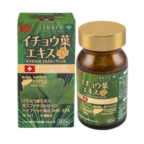 Viên uống hỗ trợ tuần hoàn não, phòng chống tai biến mạch máu não, ngăn ngừa đột quỵ ICHOHA EKISU PLUS